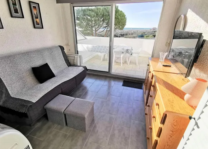 Lägenhet Les Cyclades - T2 Avec Deux Loggias - 6 Couchages Port Leucate. Ref: 2cyc_12a Mae-5984 *
